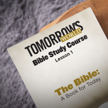 Tomorrow’s World Bible Study Course