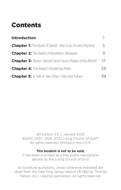 The Beast of Revelation: Myth, Metaphor or Soon-Coming Reality?